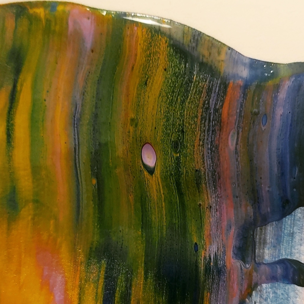 "Pieces of Pieces" Hand Cut Rough Hewn Art